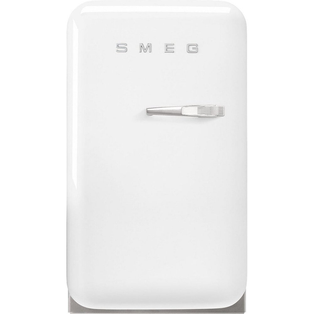 Smeg - Frigorífico 1 puerta Smeg, 34 litros, Frío estático, Blanco, apertura a la izquierda - FAB5LWH6.