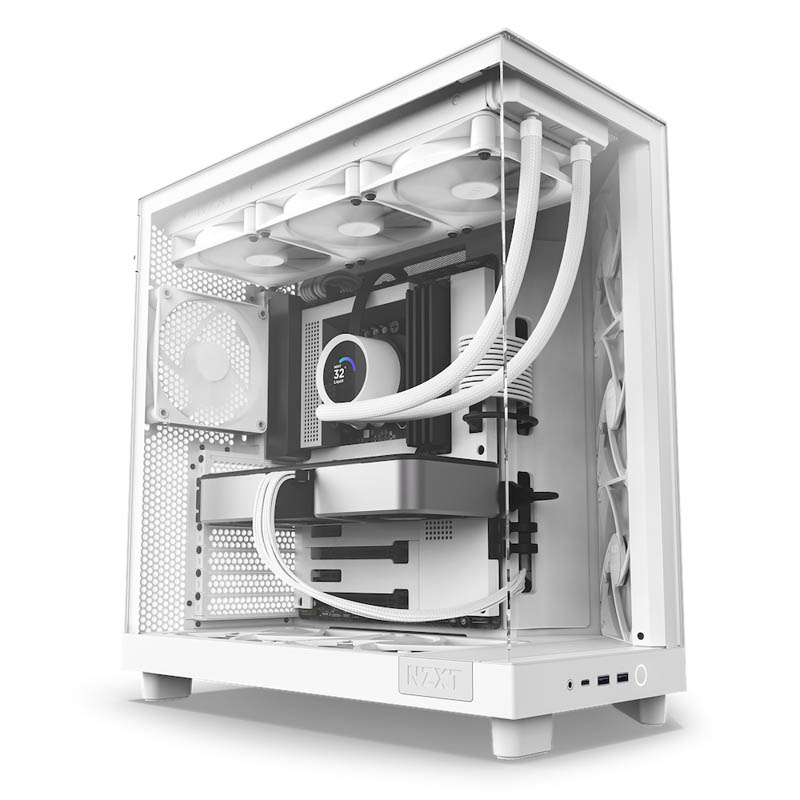 TORRE GAMING NZXT H6 FLOW | ATX | BLANCA