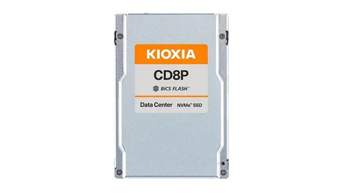 Kioxia SSD CD8P-V 1.6TB U.2 (15mm) NVMe Gen5 SIE Mix Use KCD8XPUG1T60