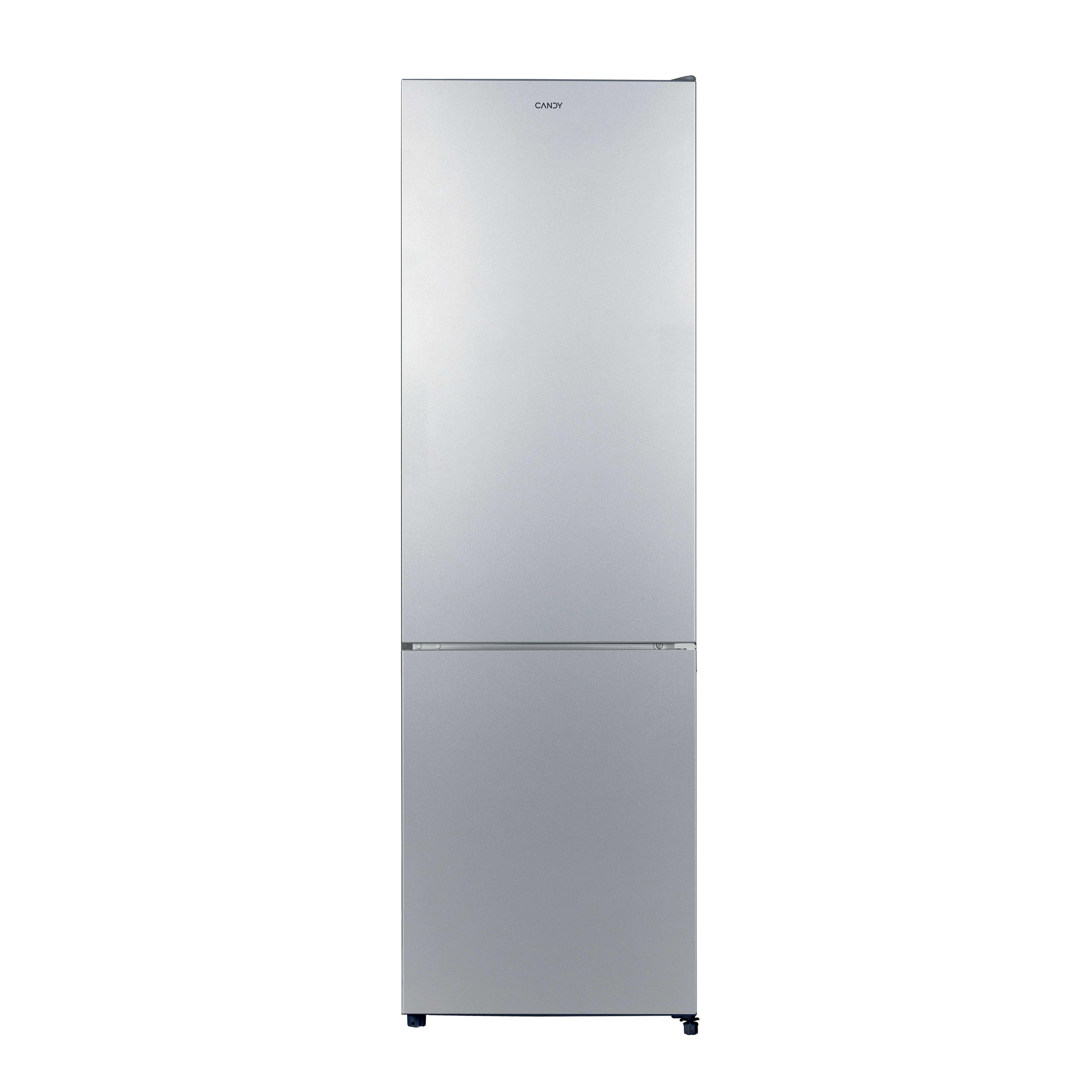 Frigorífico combi - Candy CCG3L517ES, Multi Airflow, 176 cm, 262 l, Plata