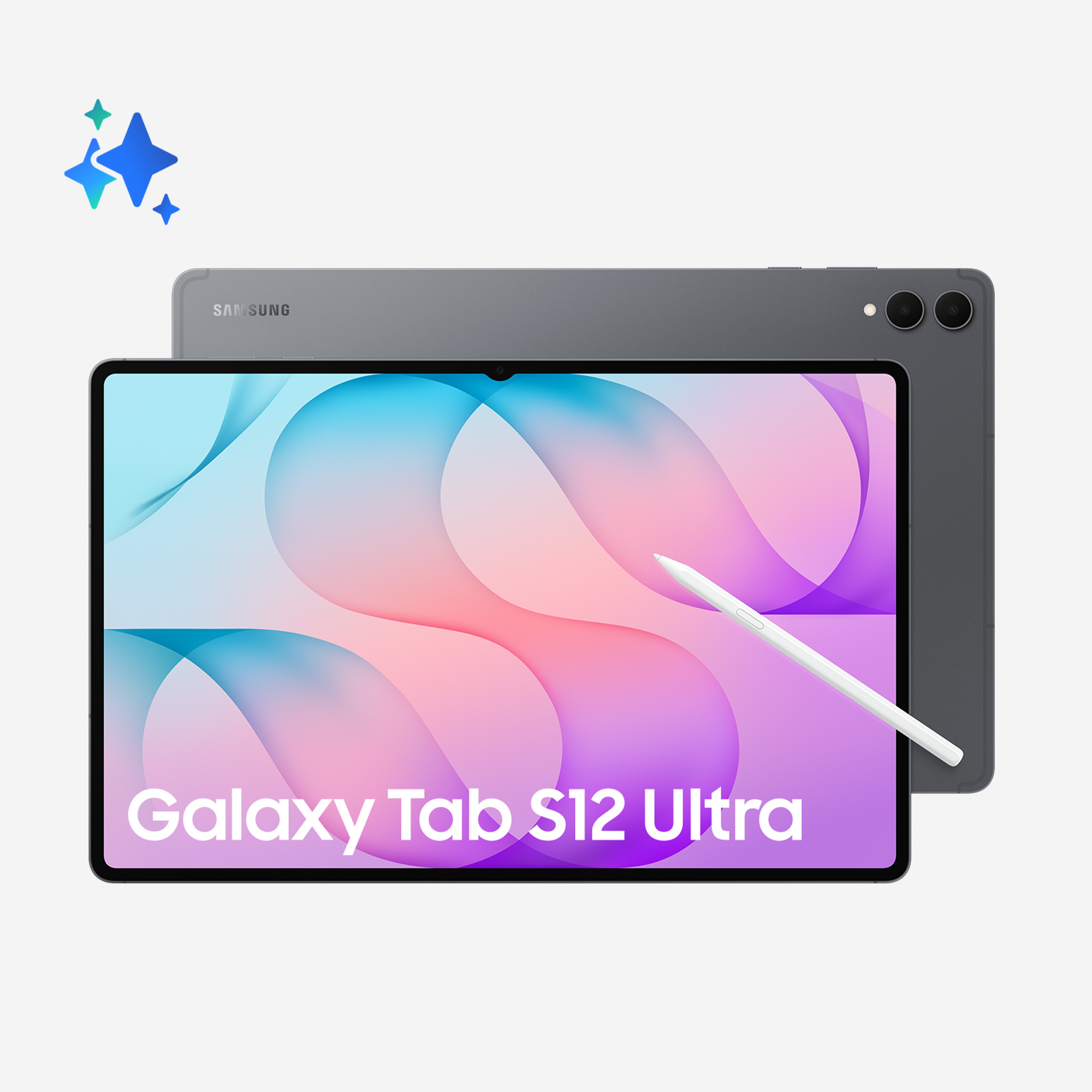 Tablet - Samsung Galaxy Tab S12 Ultra, 14.6" WQXGA+, 12 GB RAM, 256 GB, Gris, con S Pen