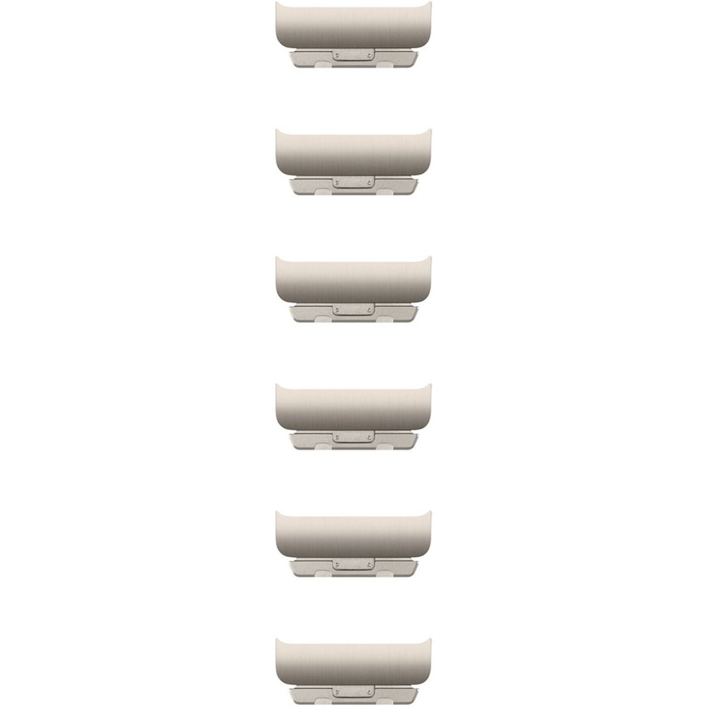Apple - Kit para la pulsera de eslabones Apple Natural 46 mm.