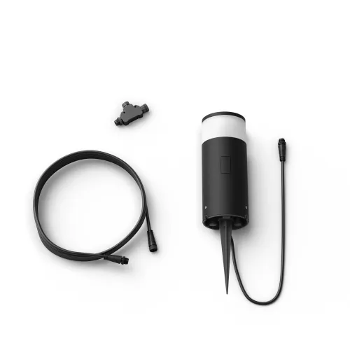 Philips Hue White & Color Ambiance Pedestal Para Exteriores Calla Negro: imagen 2