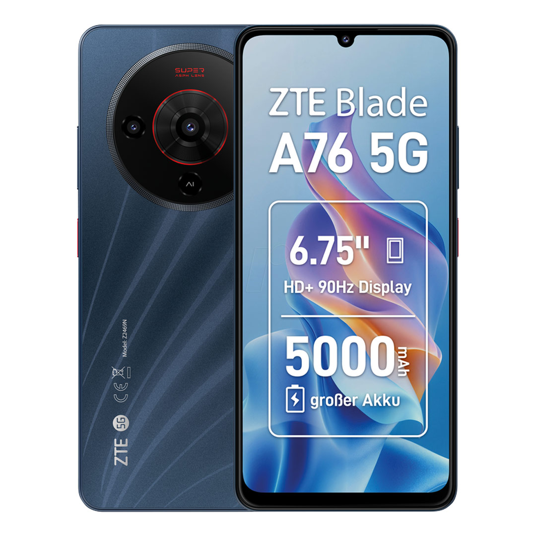 ZTE Blade A76 5G 6.75" 5G 6GB/128GB Negro
