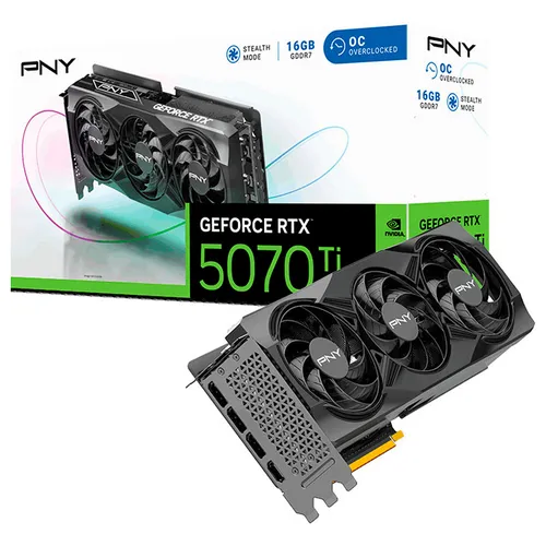 PNY GeForce RTX 5070 Ti OC 16GB GDDR7 DLSS4