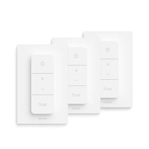 Philips Hue Super Pack Accessorio: X3 Mandos Inalámbricos Dimmer Switch