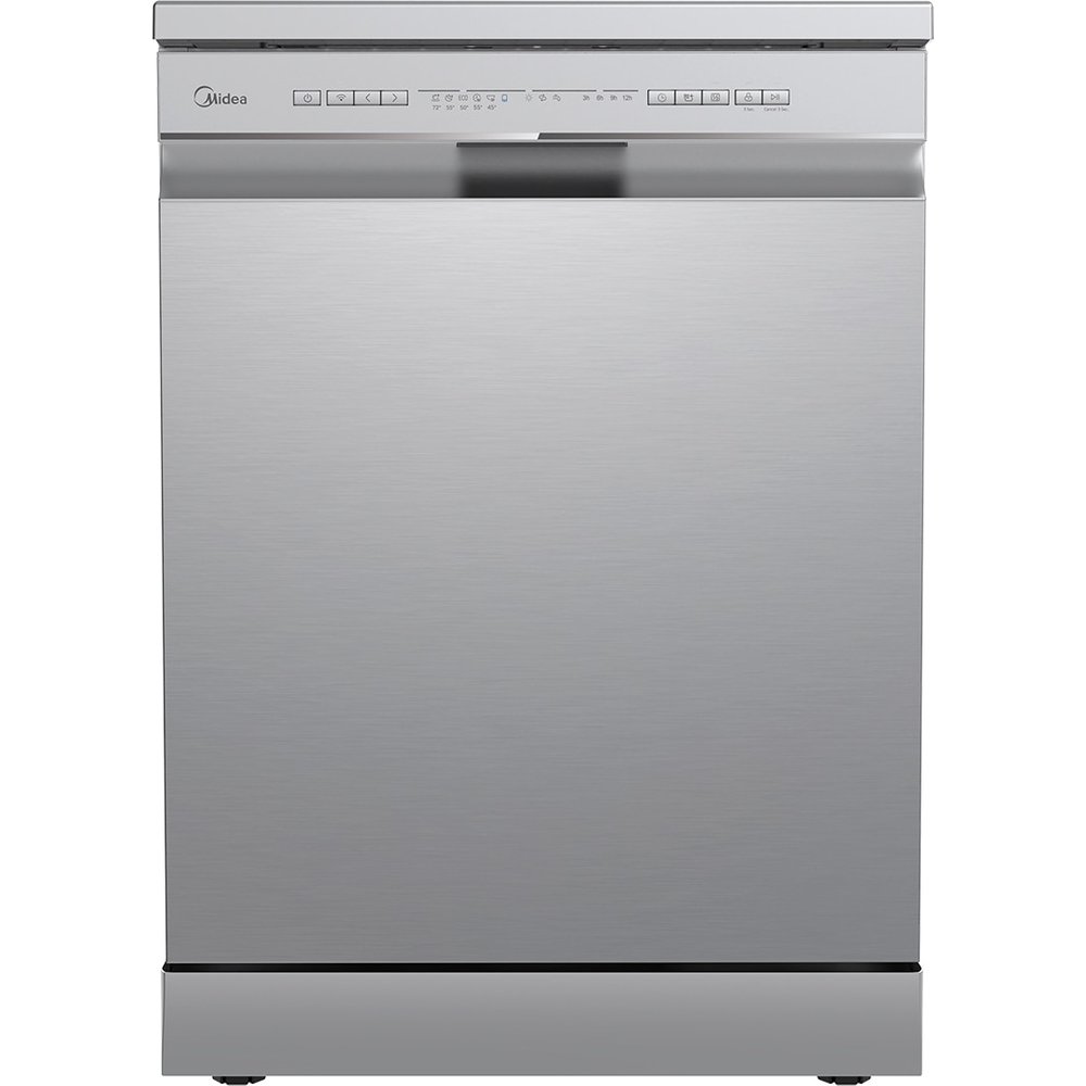 Midea - Lavavajillas Midea 13 servicios, 60 cm, 4+2 programas - MDWPF1333CSS-WE.