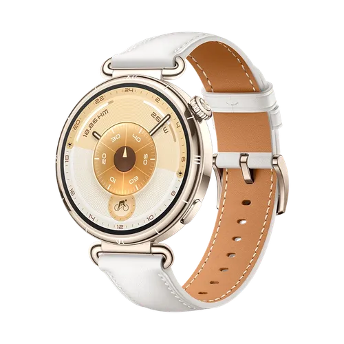 Smartwatch - Huawei Watch GT6, 41mm, Pantalla AMOLED, Hasta 14 días Autonomía, Monitorización avanzada de Salud, Bluetooth, Resistente al Agua, Blanco