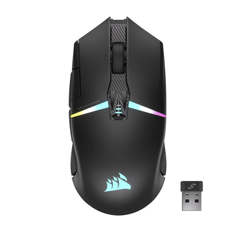 RATON GAMING CORSAIR NIGHTSABRE WIRELESS RGB
