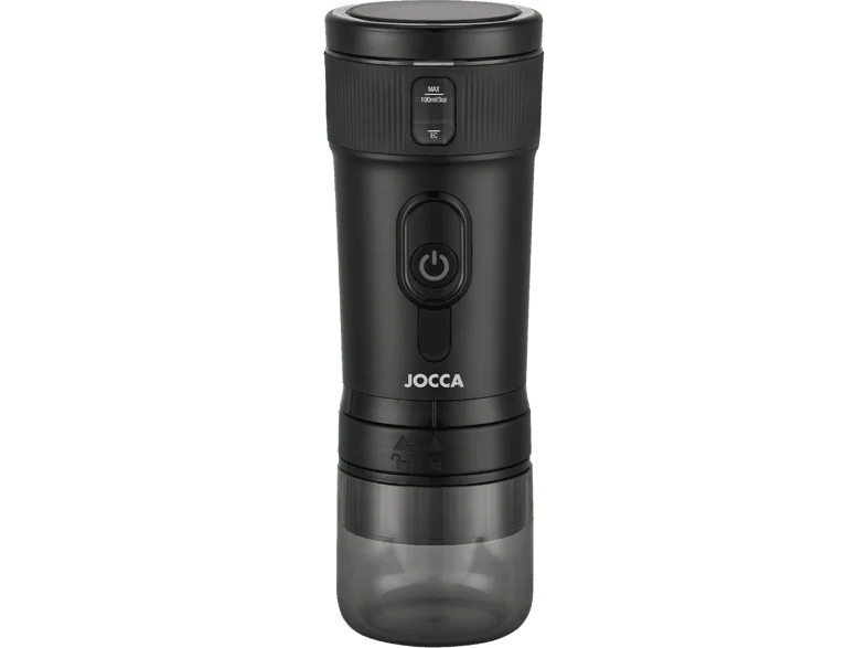 Cafetera portátil Jocca 2902, 15 bar, negro