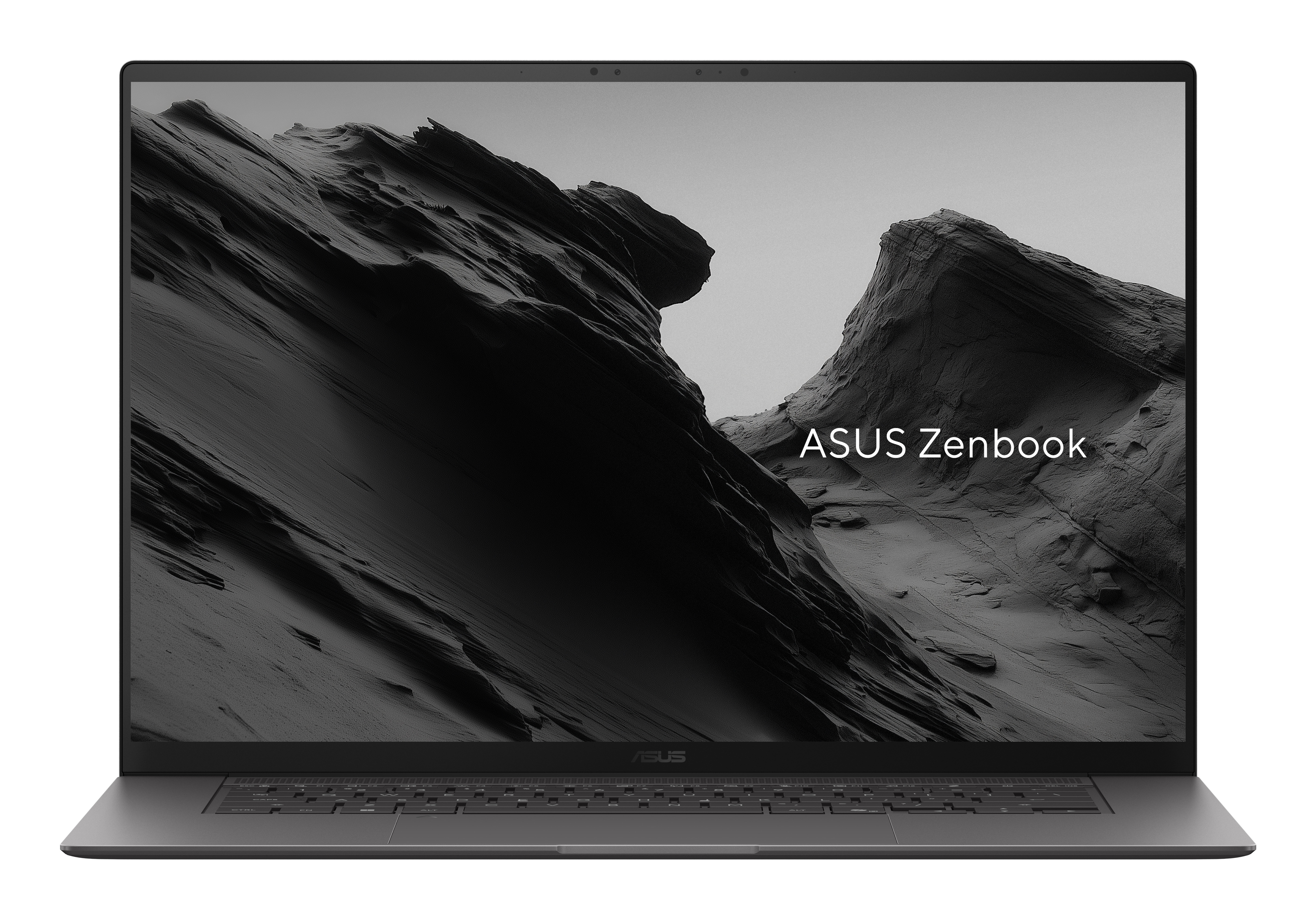 Portátil ASUS Zenbook S16 OLED 32GB/1TB 16 pulgadas 3K AMD Ryzen AI 7 445 SSD NVMe PCIe 4.0 Windows 11 Pro Gris Teclado Francés UM5606GA