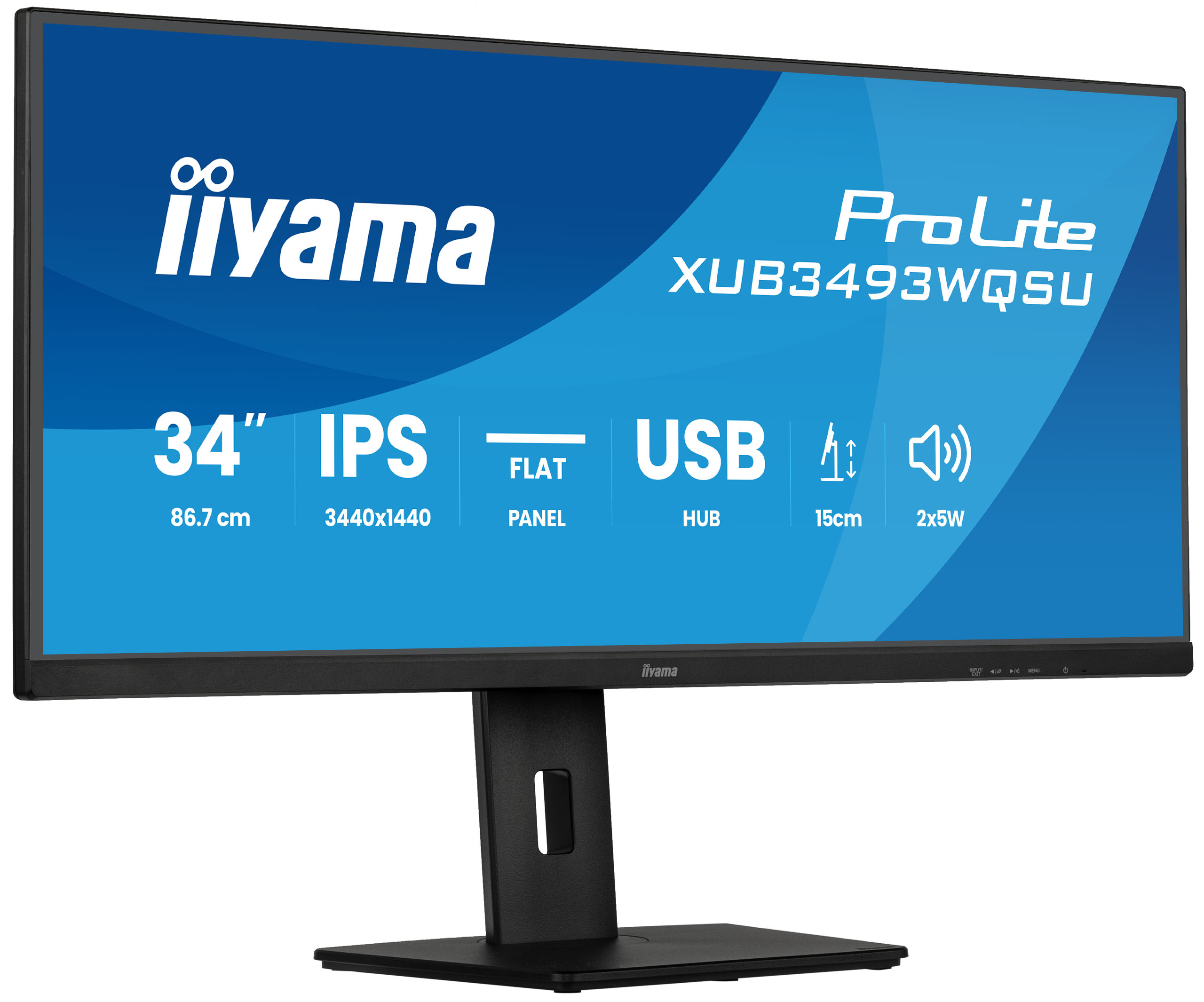iiyama XUB3493WQSU-B6 34" UW panel IPS 3440x1440 120Hz XUB3493WQSU-B6