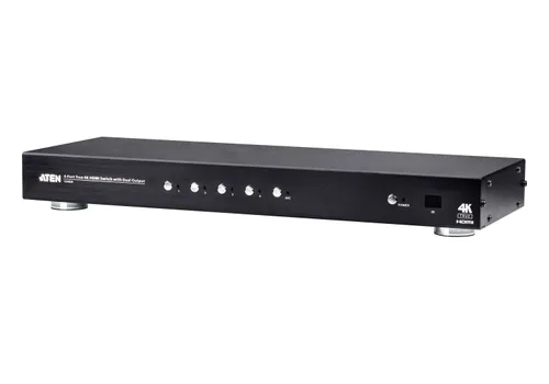 ATEN VS482B-AT-G - HDMI - Negro - Metal - 60 Hz - 3 m - VS482B-AT-G