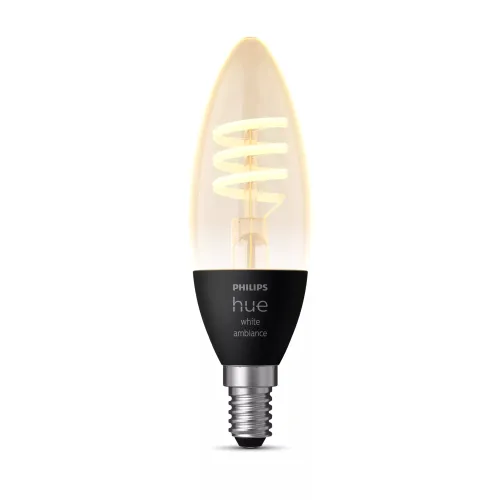 Philips Hue Filamento White Ambiance Vela - Bombilla Inteligente E14