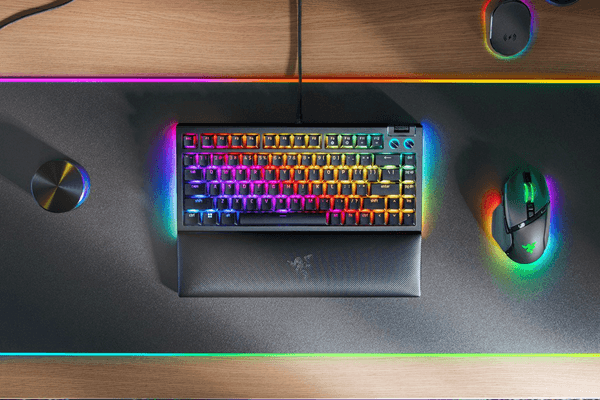 TECLADO GAMING RAZER BLACKWIDOW V4 PRO 75% | LAYOUT USA