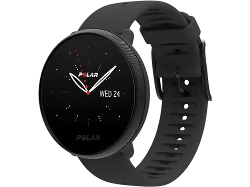 Smartwatch - Polar Ignite 2, 1.2", 5 días, 165 mAh, IPS TFT, Bluetooth, GPS, Frecuencia cardíaca, Negro