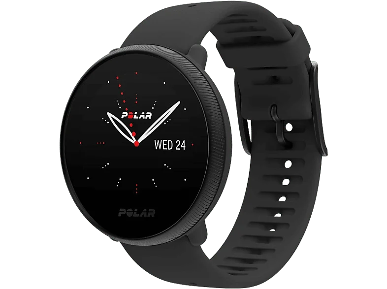 Smartwatch - Polar Ignite 2, 1.2", 5 días, 165 mAh, IPS TFT, Bluetooth, GPS, Frecuencia cardíaca, Negro