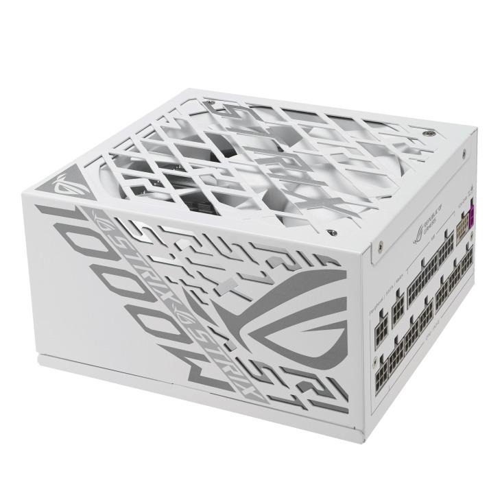 FUENTE ALIMENTACION ASUS ROG-STRIX-1000P-GAMING-WHITE-E,PSU,1000W,80 PLUS PLATINUM,MODULAR (BLANCA)