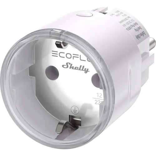 Enchufe inteligente EcoFlow x Shelly Smart Plug 2 Wi-Fi y Bluetooth