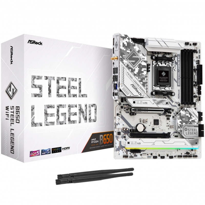 AS Rock B650 Steel Legend WIFI Socket AM5