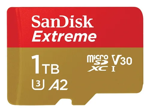 SanDisk Extreme 1 TB MicroSDXC UHS-I Clase 3 SDSQXAV-1T00-GN6MA