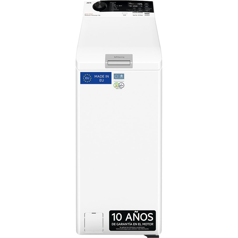 AEG Lavadora de carga superior Serie 7000 ProSteam® de 7.0 kg LTA7E7231E