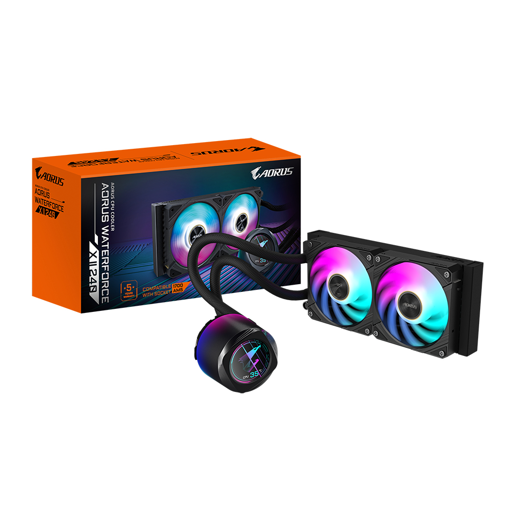 VENTILADOR GIGABYTE CPU AORUS WATERFORCE X II 240