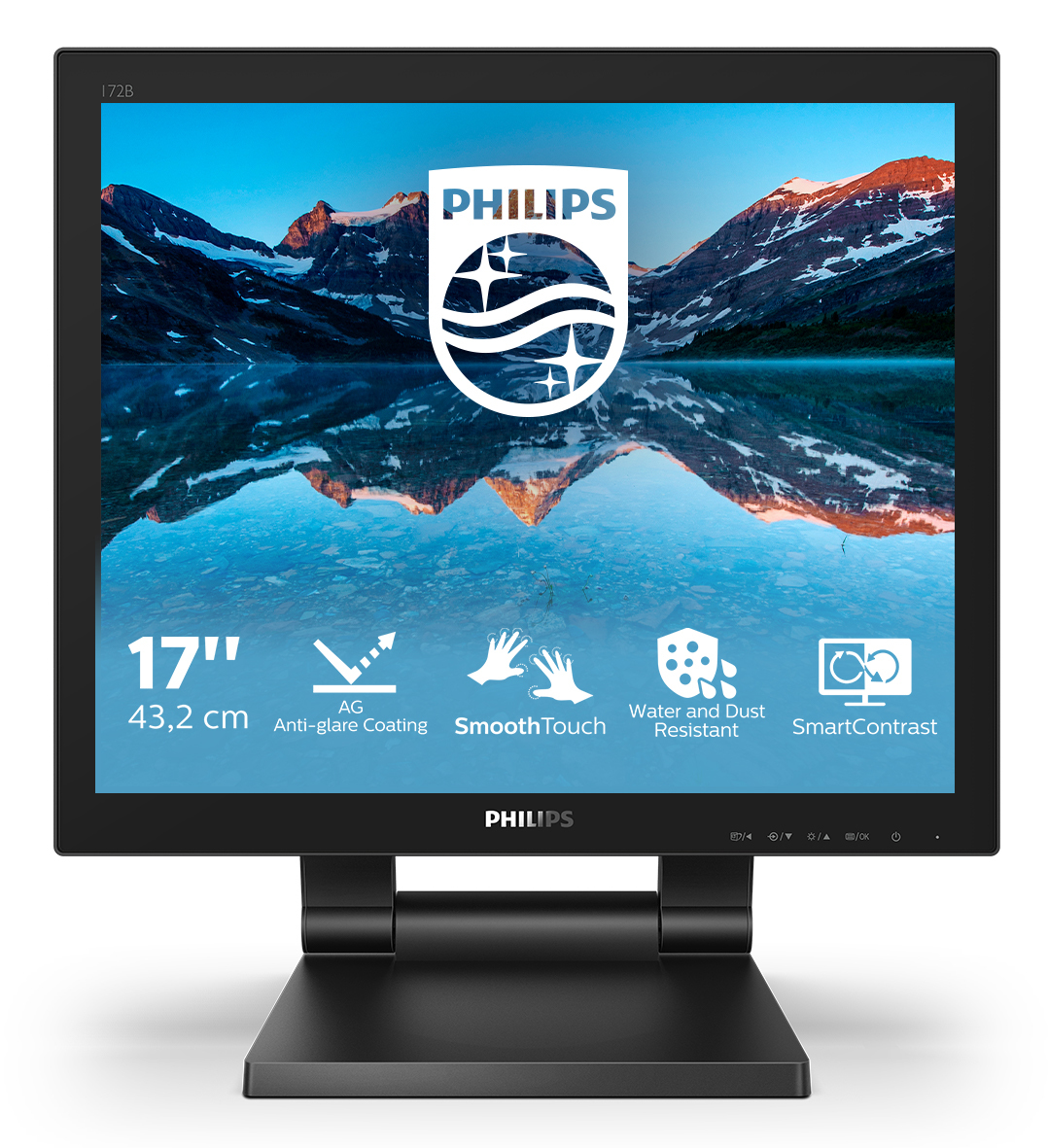 Philips 172B9TL/00 pantalla para PC 43,2 cm (17") 1280 x 172B9TL/00