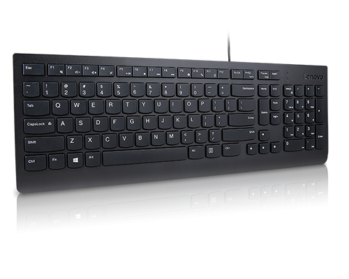 Lenovo Essential teclado Universal USB QWERTZ Alemán Negro 4Y41C68656