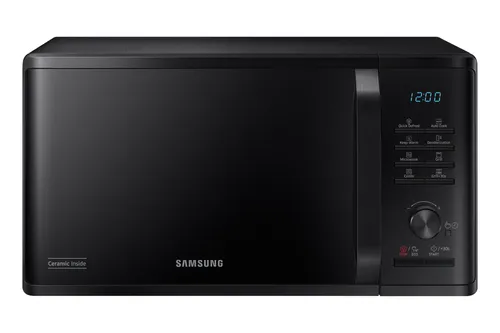 Microondas con grill - Samsung MG23K3515AK/E1, 800 W, 6 niveles de potencia, 23 l, Negro