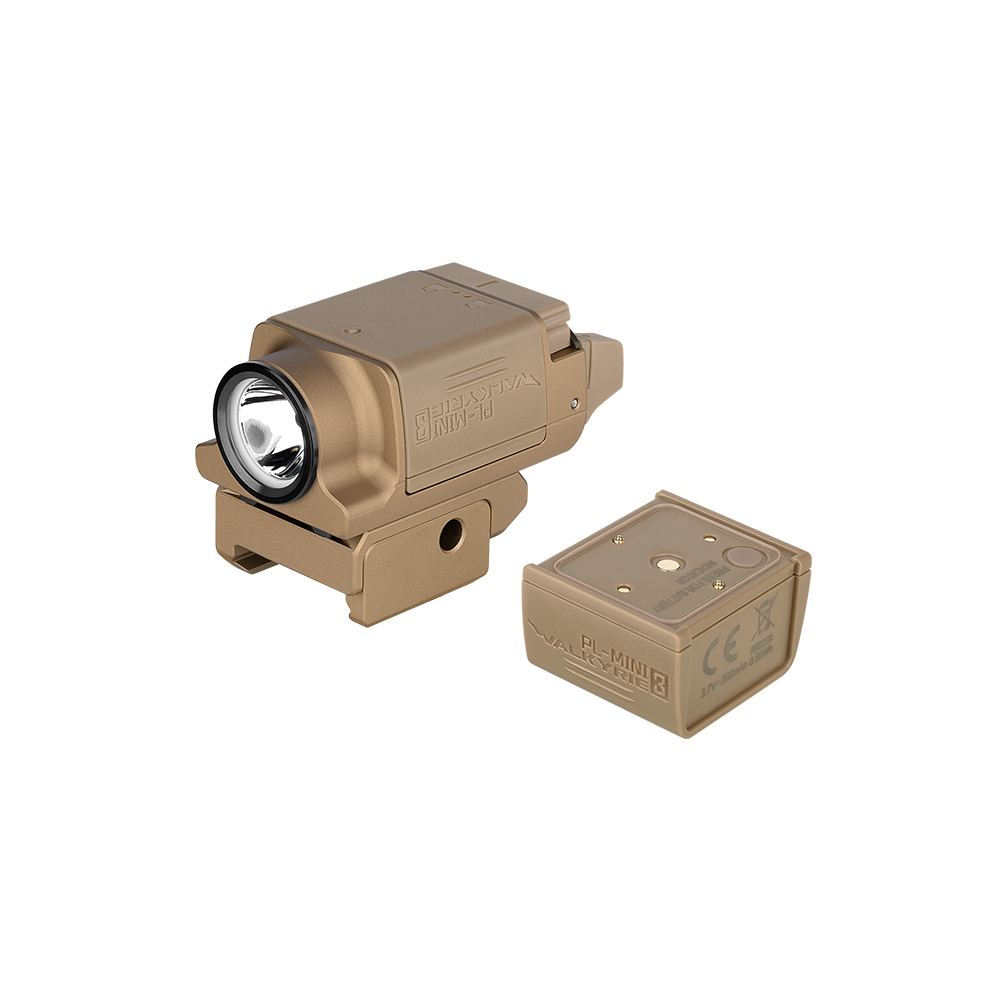 PL-MINI 3 Valkyrie 600 Lúmenes Linterna para Arma con Batería Extraíble
