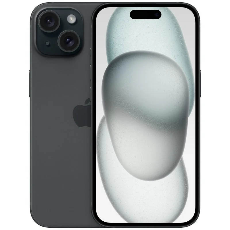 APPLE iPhone 15 6.1" 5G 256GB Negro