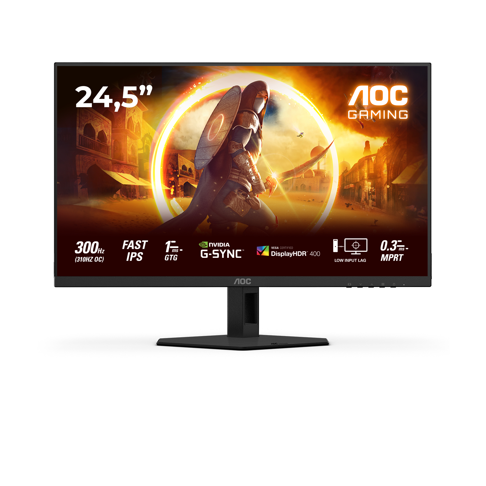 AOC G4 25G4SRE pantalla para PC 62,2 cm (24.5") 1920 x 1080 25G4SRE