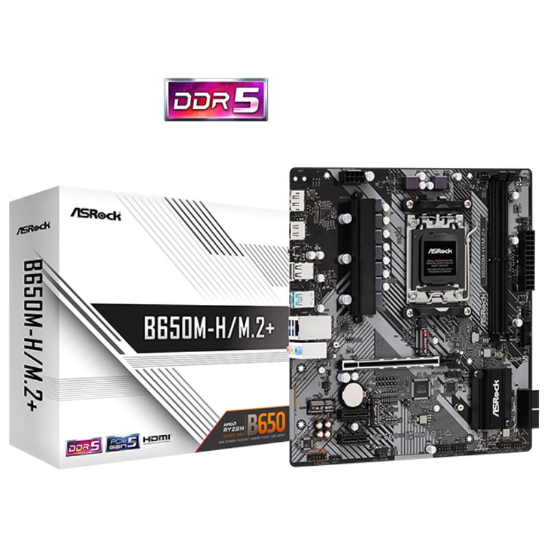 AS Rock B650M-H M.2+ Socket AM5