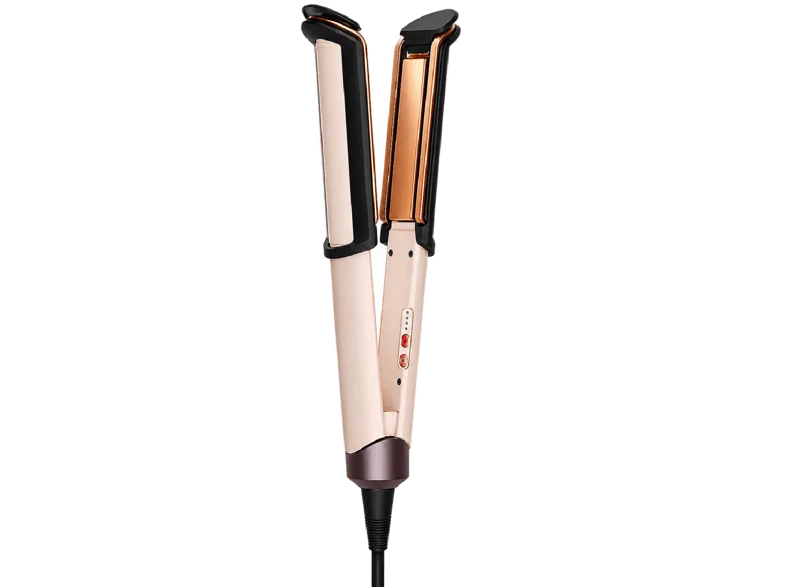 Plancha de pelo - Dyson Corrale CoolShine™, 4 Niveles Temperatura, Mantiene la hidratación, Ceramic Pink/Rose Gold