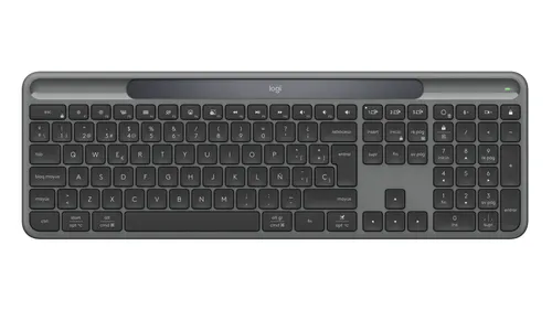 Teclado Logitech Signature Slim Solar+ K980 Grafito Inalámbrico Bluetooth