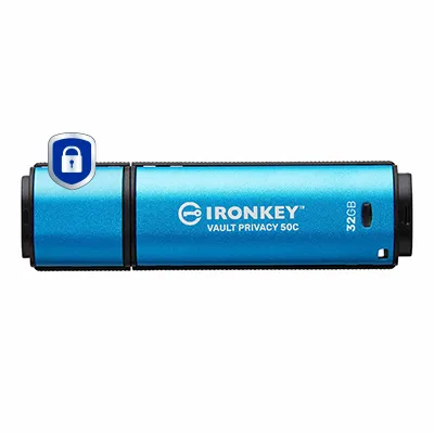 Kingston Technology IronKey 32GB USB-C Vault Privacidad IKVP50C/32GB