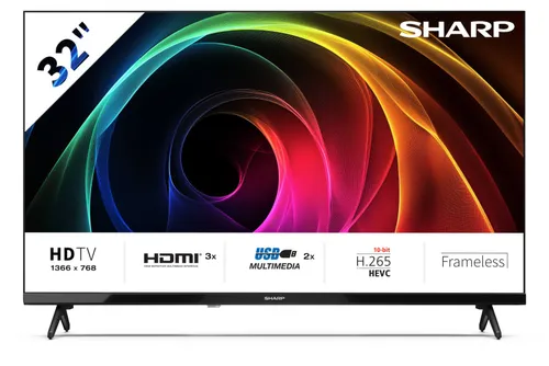 SHARP 32HA1205E NONSMART 32" H