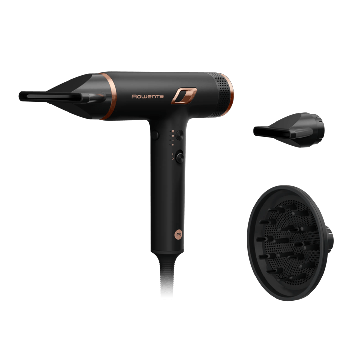Rowenta Nano de Rowenta, Secador de Pelo, Tecnología de Motor de Alta Velocidad, Flujo de Aire de más de 266 km/h, Diseño Compacto
