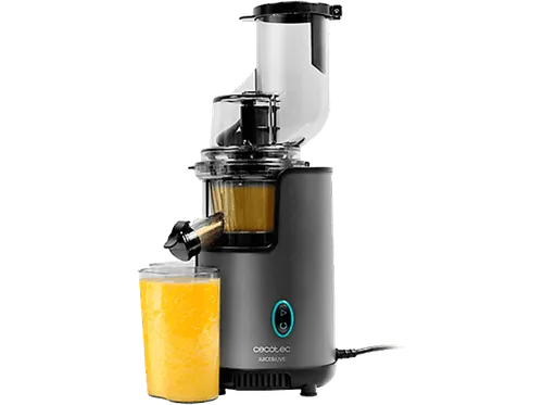 Licuadora - Cecotec Juice&Live 2500 EasyClean, 200 W, 70 rpm, Filtro Negro