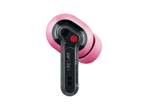 Auriculares True Wireless - Nothing Ear (3a), Hasta 42h de Autonomía, Cancelación Activa Ruido, Llamadas Claras con IA, 6 Micrófonos, Rosa