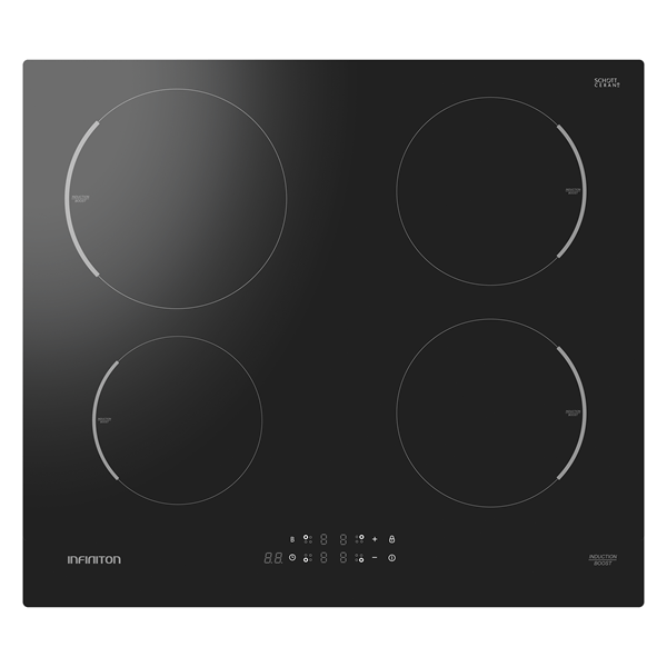 VITROCERAMICA INDUCCION INFINITON IND4N74G29 4 ZONAS COCCION ANCHO 60 CM