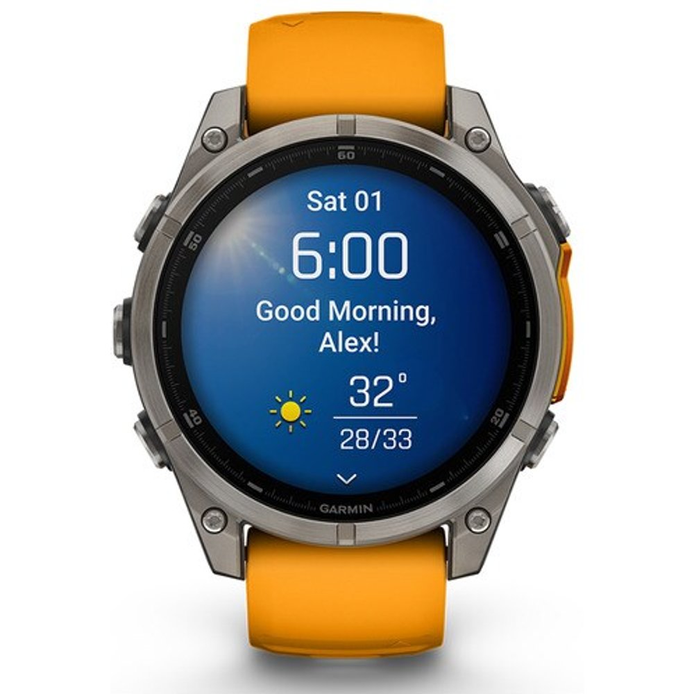 Garmin - Reloj Smartwatch fenix 8 47mm Zafiro Amoled Garmin.
