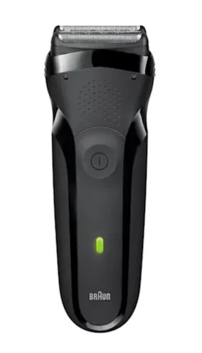 Afeitadora - Braun eléctrica Serie 3 300s, 2 láminas Flex de afeitado, Resistente al agua, 300S, Gris