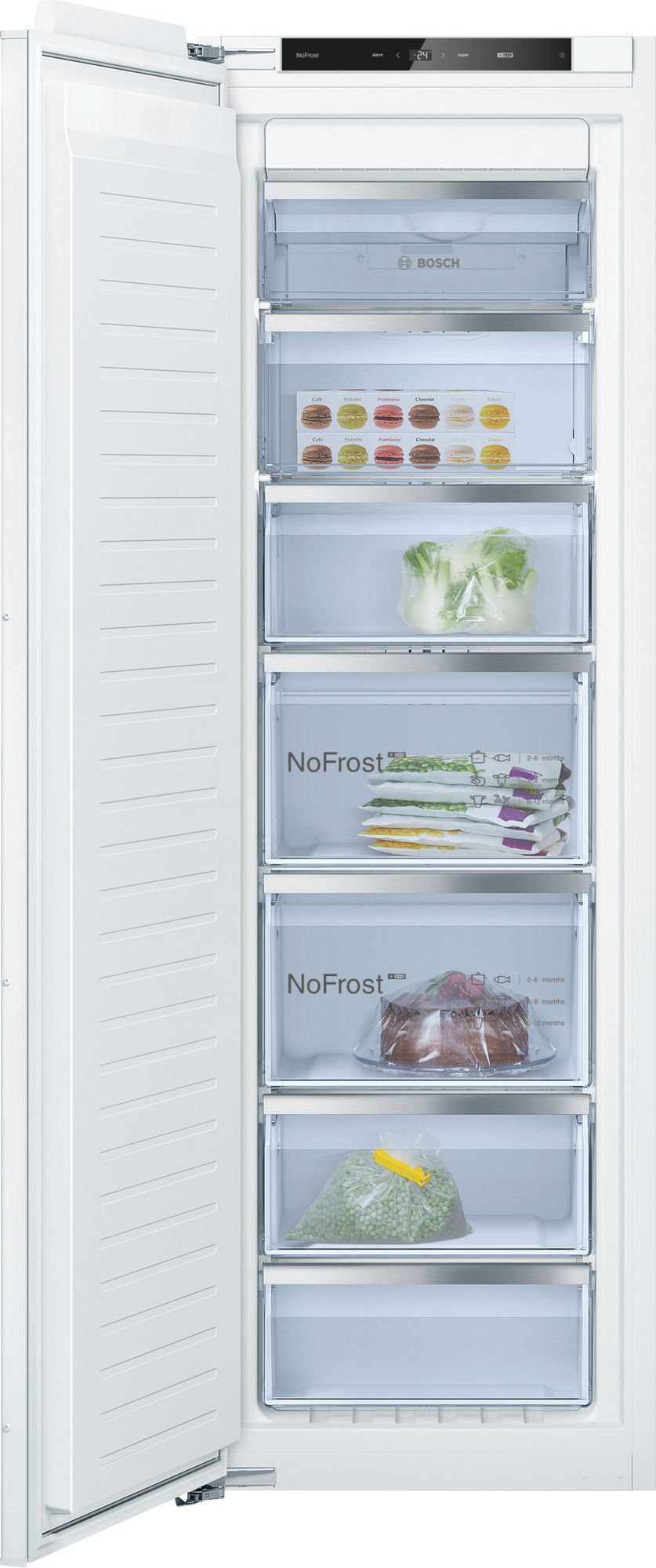 Bosch Serie 4 Congelador integrable 177.2 x 55.8 cm Puerta fija GIN81VEE0
