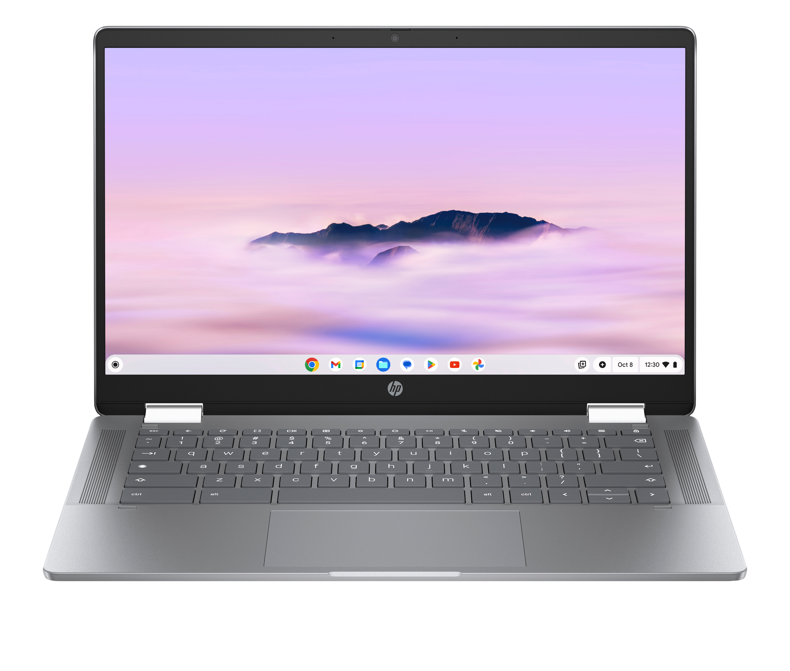 Portátil - HP Chromebook Plus x360 14b-cd0001ns, 14" Full HD, Intel® Core™ i3-N305, 8GB RAM, 256GB UFS, Gráficos UHD, Google Chrome OS