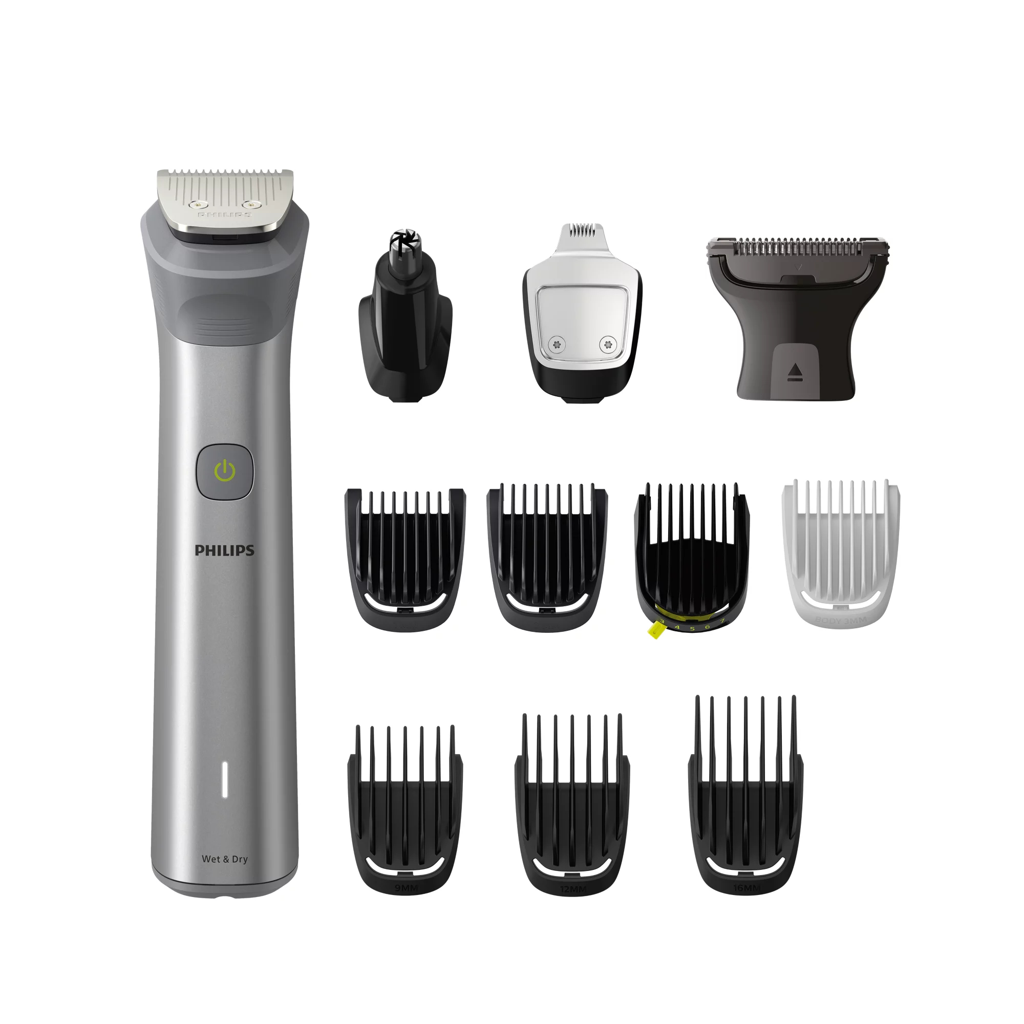 CORTAPELOS PHILIPS MG5940/15 PARA CABELLO, BARBA Y CUERPO 6 PEINES RECARGABLE