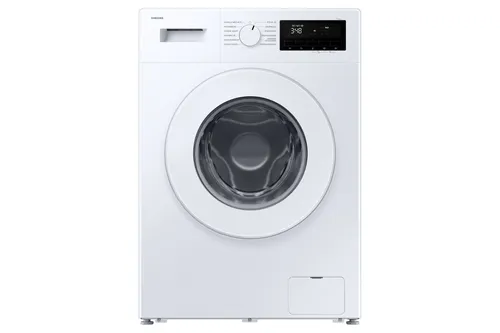 Lavadora carga frontal - Samsung WW90FG3M05TWEC, 9 kg, 1400 rpm, 12 programas, Blanco