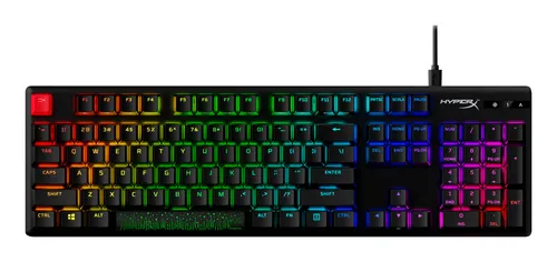 Teclado mecánico HyperX Alloy Origins RGB - Interruptores 639N4AA#ABA