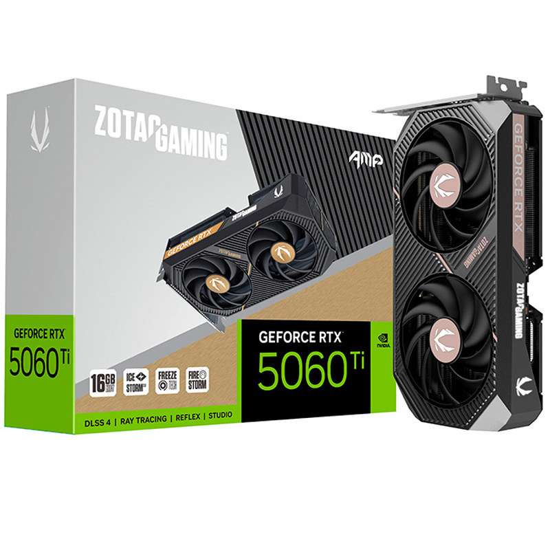 ZOTAC NVIDIA GeForce RTX 5060 Ti 16GB GDDR7 HDMI DPORT